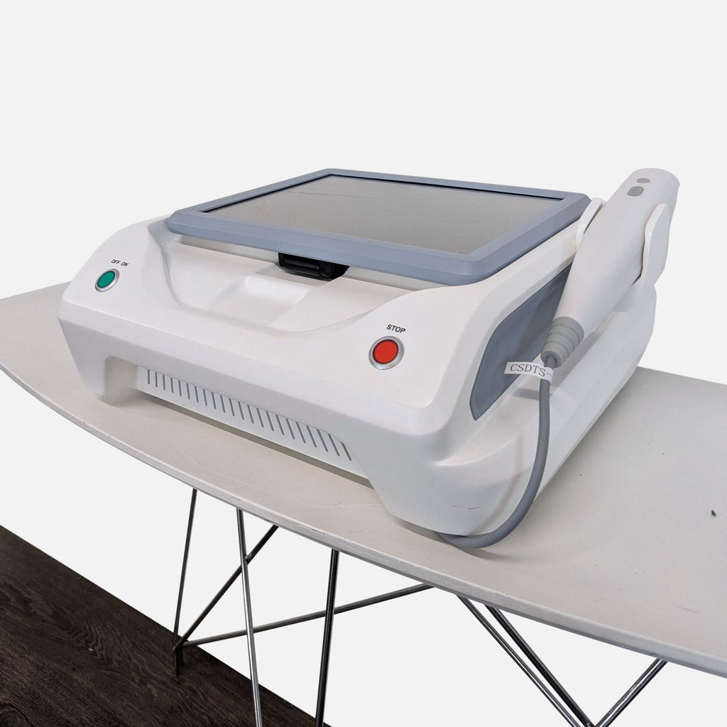 3. NUBWAY SMASFOCUS III HIFU machine enables collagen stimulation, wrinkle reduction, and skin tightening for face and body treatments.