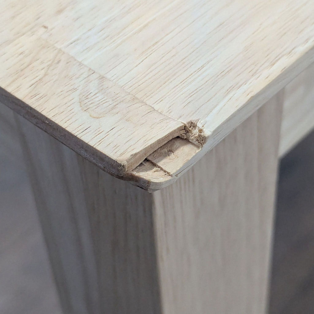 Gracie Oaks Jaier Unfinished Solid Wood Console Table - Accepted Offer (46.81% discount)