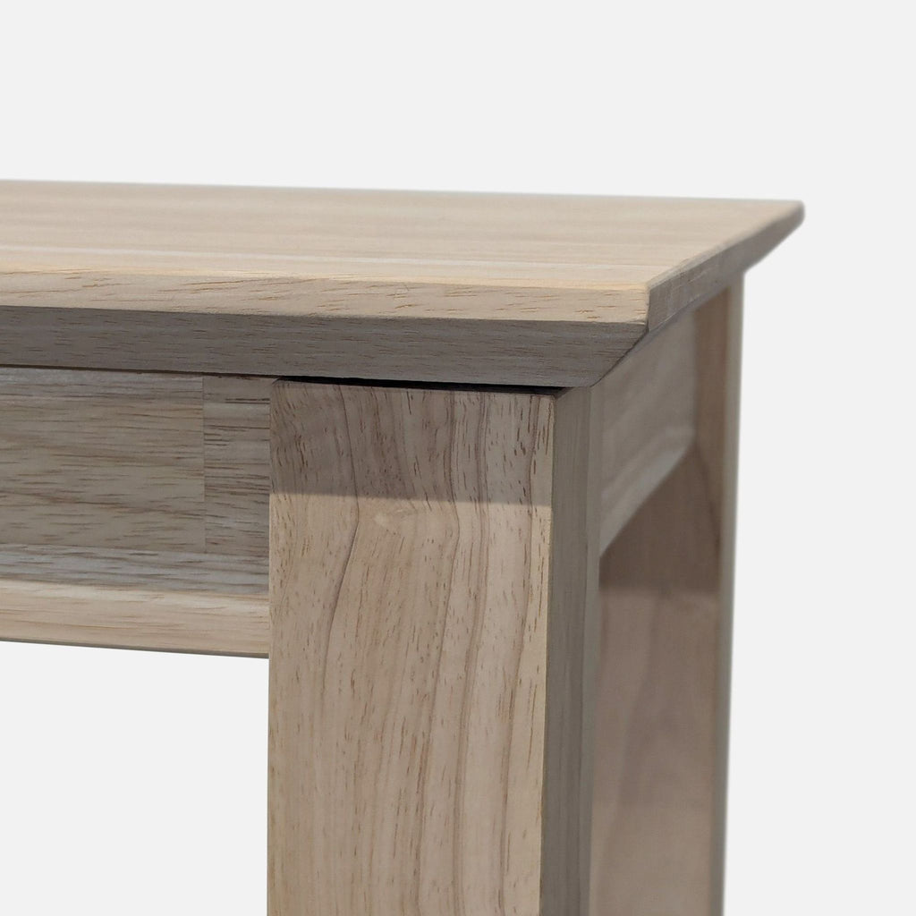 Gracie Oaks Jaier Solid Wood Console Table