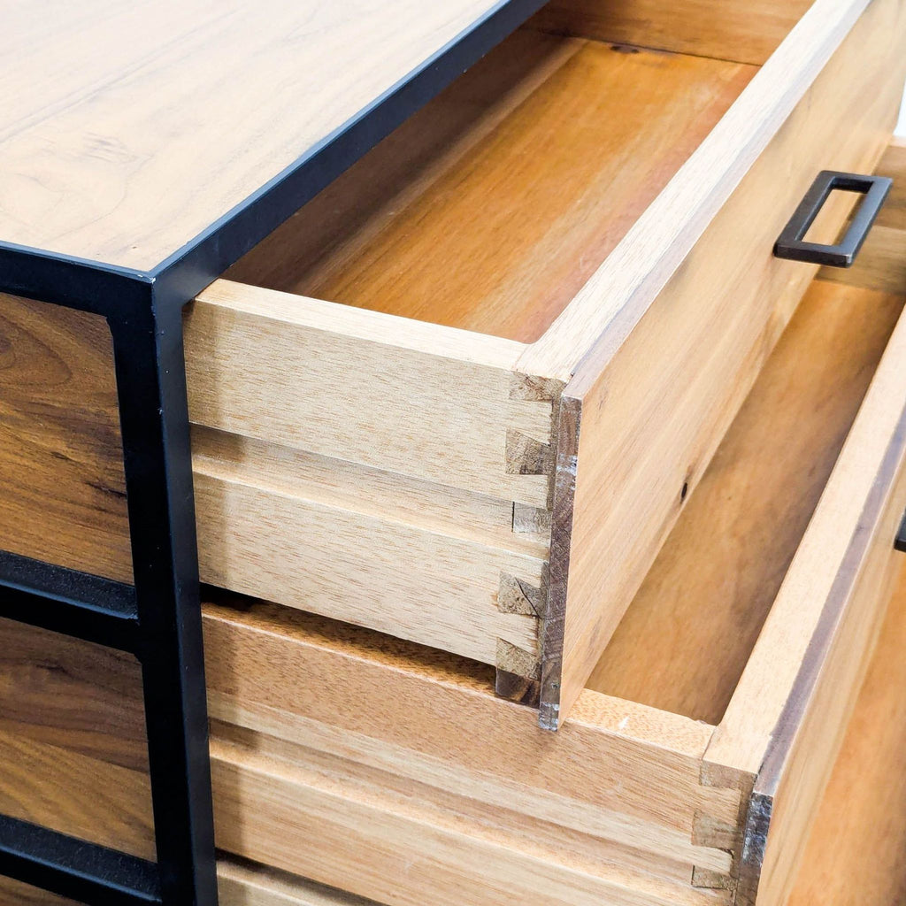 Crate & Barrel Knox Low Storage Bookcase