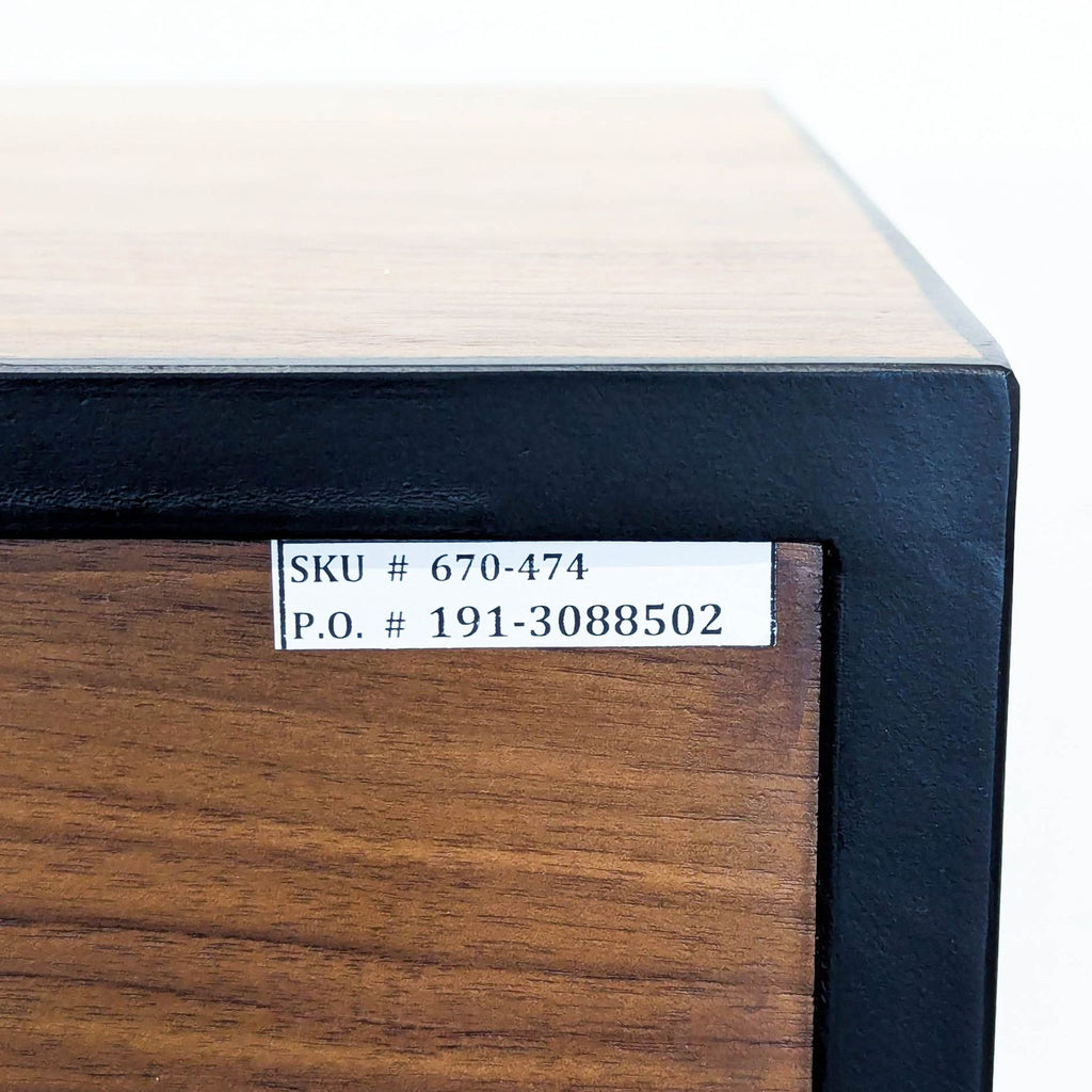 Crate & Barrel Knox Low Storage Bookcase