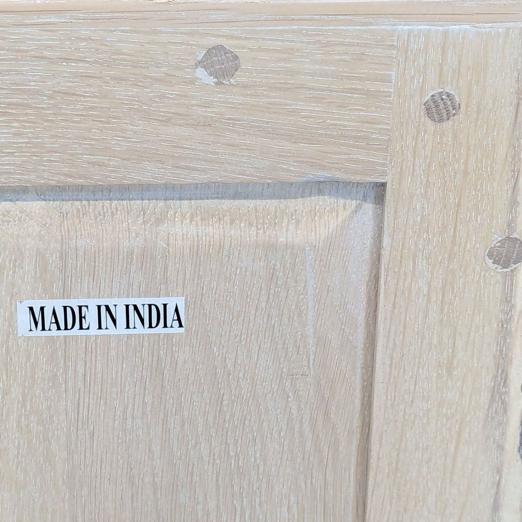 Two Drawer Nightstand with Open Shelf