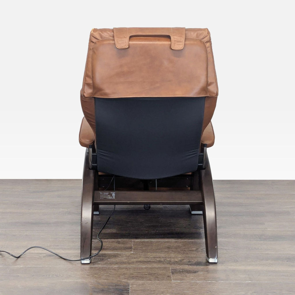 Human Touch PC-510 Brown Leather Electric Zero Gravity Recliner Lounge Chair