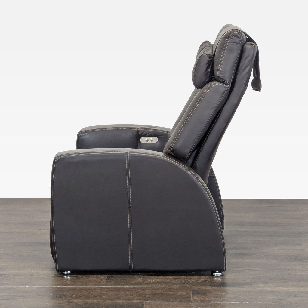 Positive Posture Leather Electric Recliner Lounge Chair