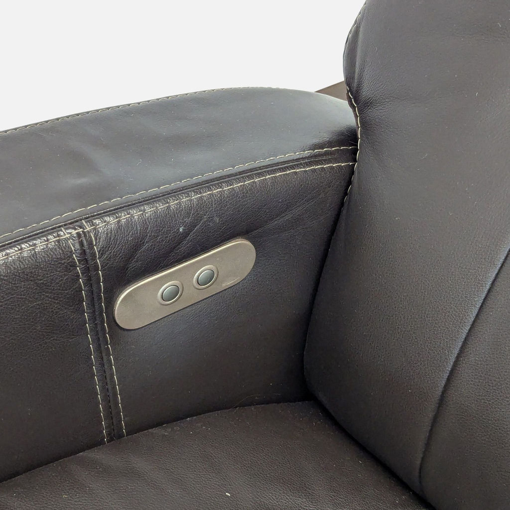 Positive Posture Leather Electric Recliner Lounge Chair