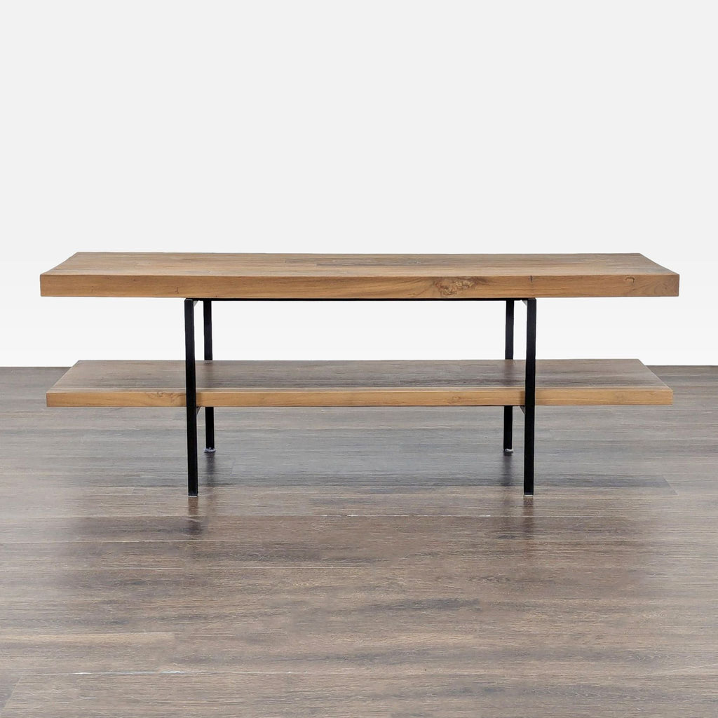 EQ3 Reclaimed Teak Media Unit