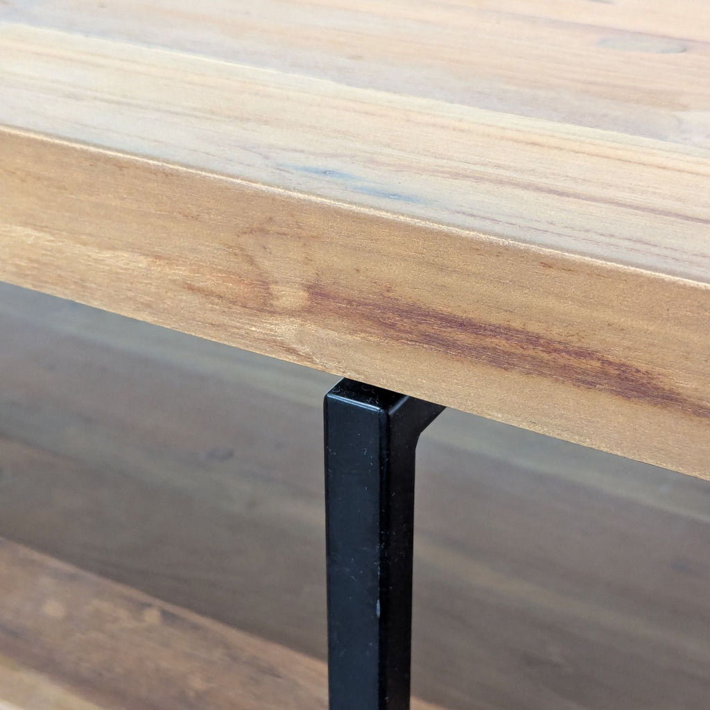 EQ3 Reclaimed Teak Media Unit