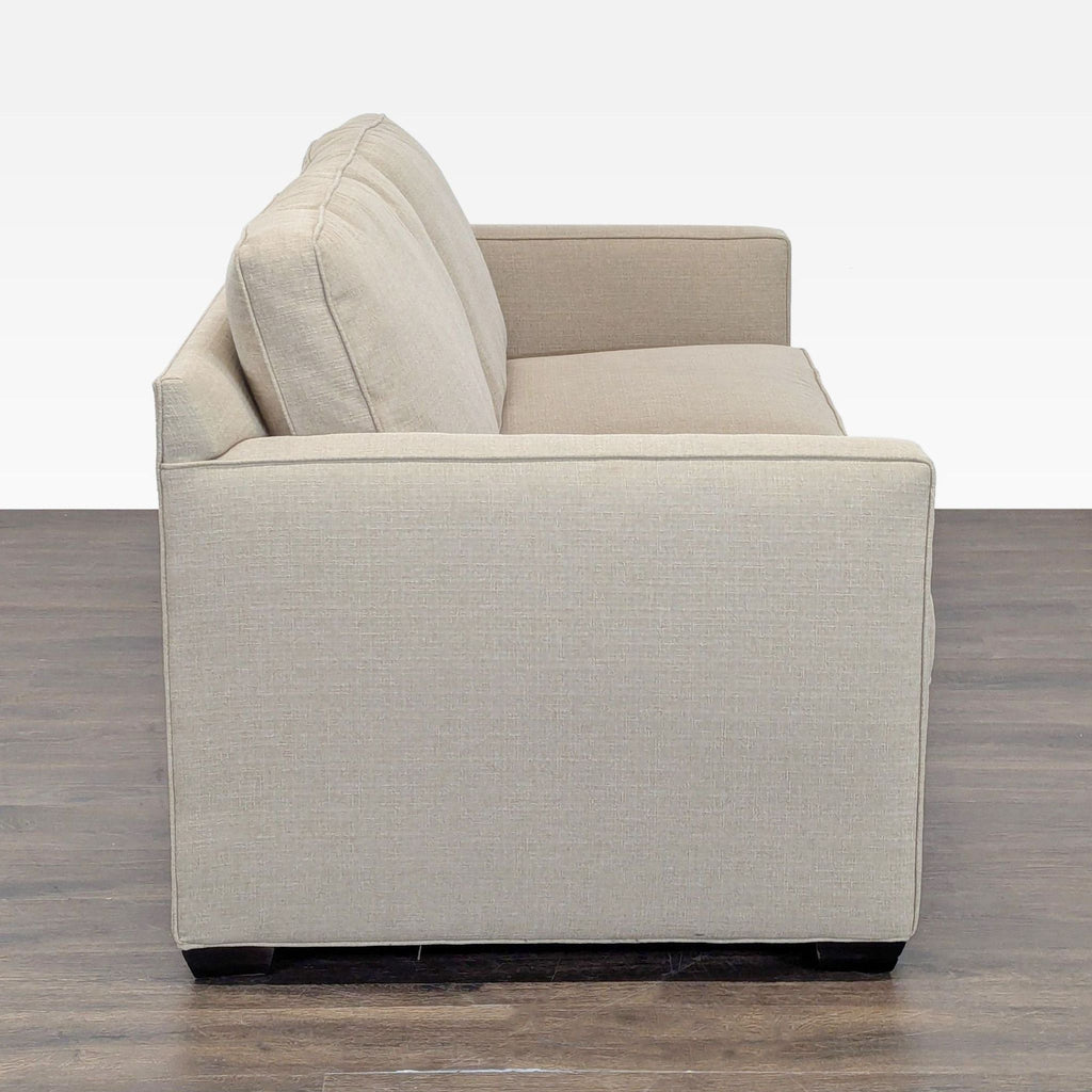 Crate & Barrel Beige Sleeper Sofa – Modern, Comfortable, and Versatile