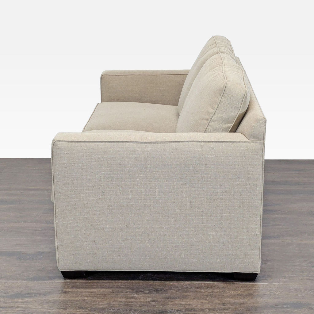 Crate & Barrel Beige Sleeper Sofa – Modern, Comfortable, and Versatile