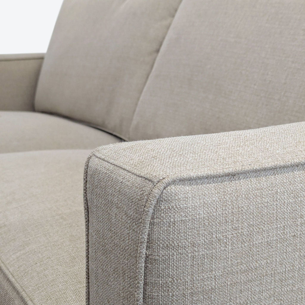 Crate & Barrel Beige Sleeper Sofa – Modern, Comfortable, and Versatile