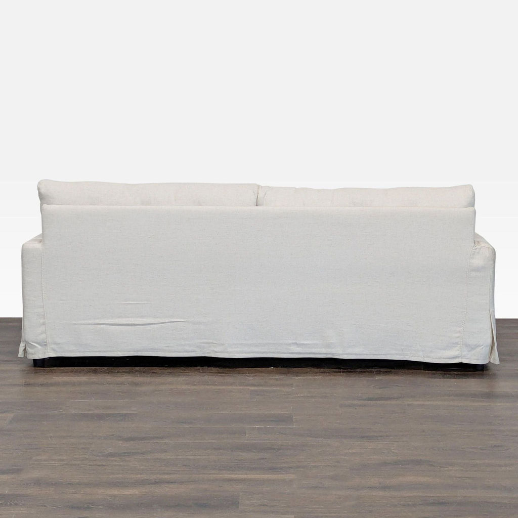 IKEA Hyltarp 3-Seat Sofa in Light Beige with Removable Slipcover