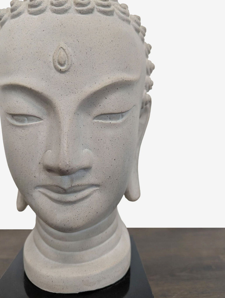 Vintage Austin Productions Buddha Head Sculpture on Base