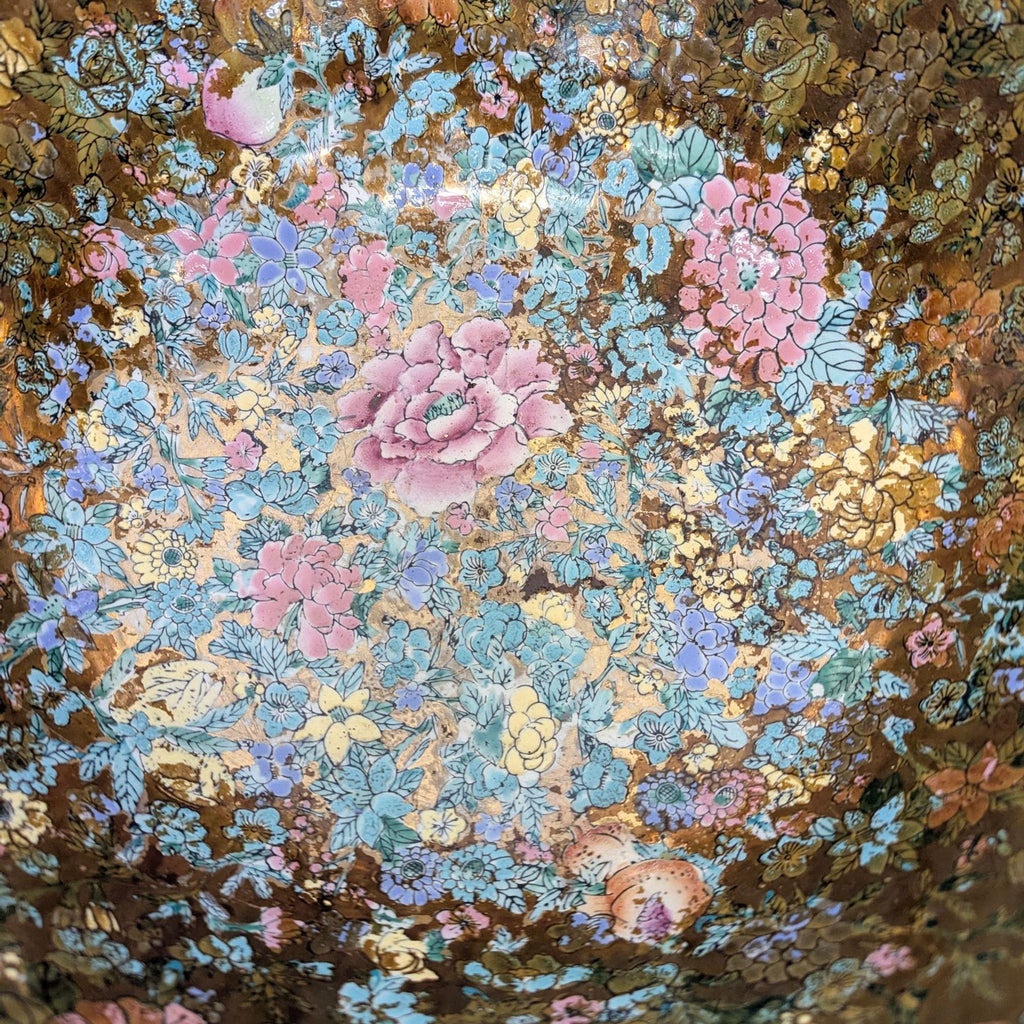 Vintage Satsuma "Thousand Flowers" Bowl