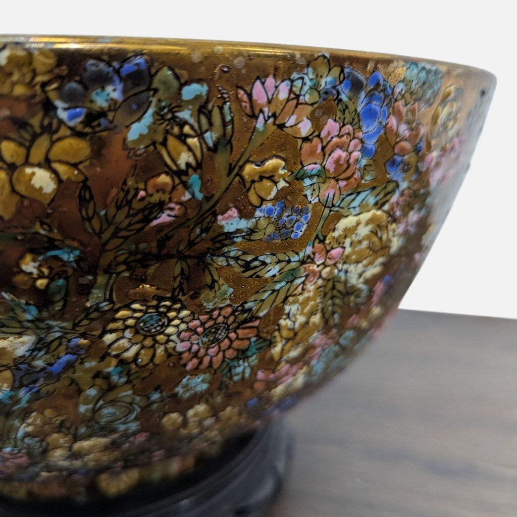 Vintage Satsuma "Thousand Flowers" Bowl - Accepted Offer (22.78% discount)
