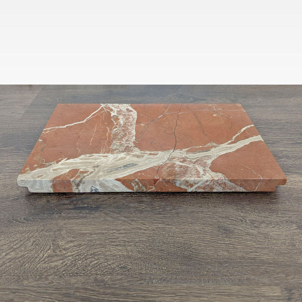 Crate & Barrel Althena Calderone Rectangular Marble Serving Board