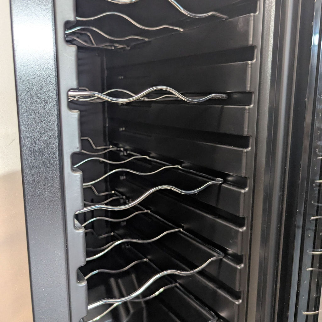 Ivation Slim Wine Refrigerator with Glass Door and Digital Controls