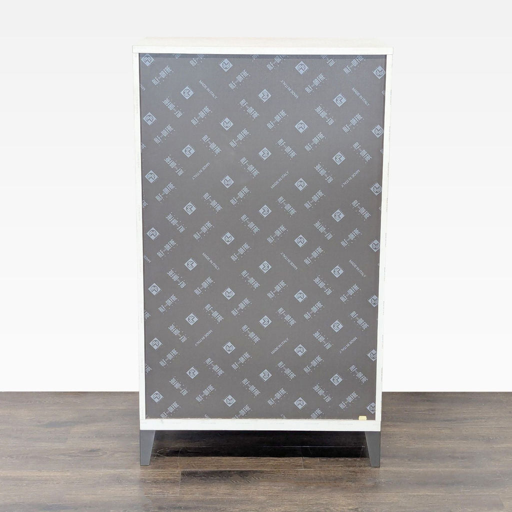 Alf + DaFre Mont Blanc Modern 5-Drawer Dresser in Light Wood Finish