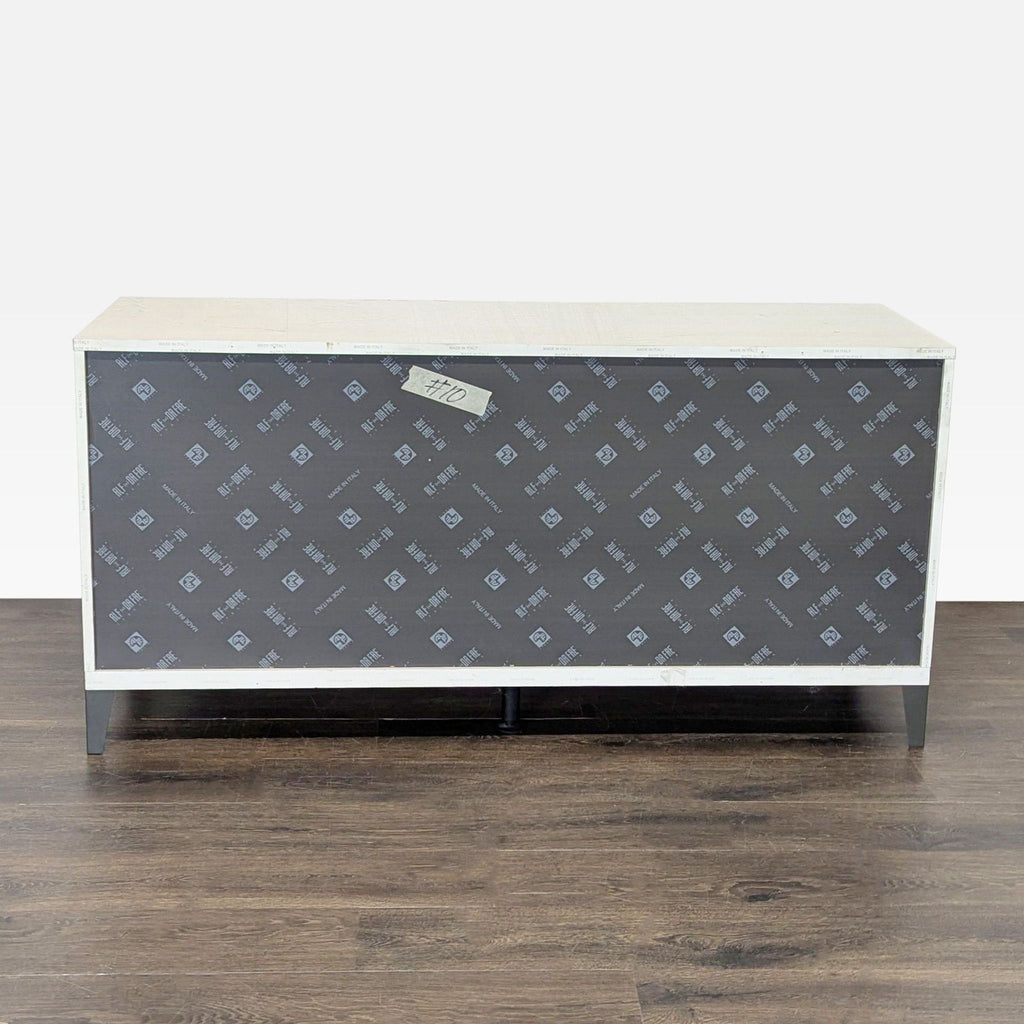 Alf + DaFre Mont Blanc Modern 3-Drawer Dresser in Light Wood Finish