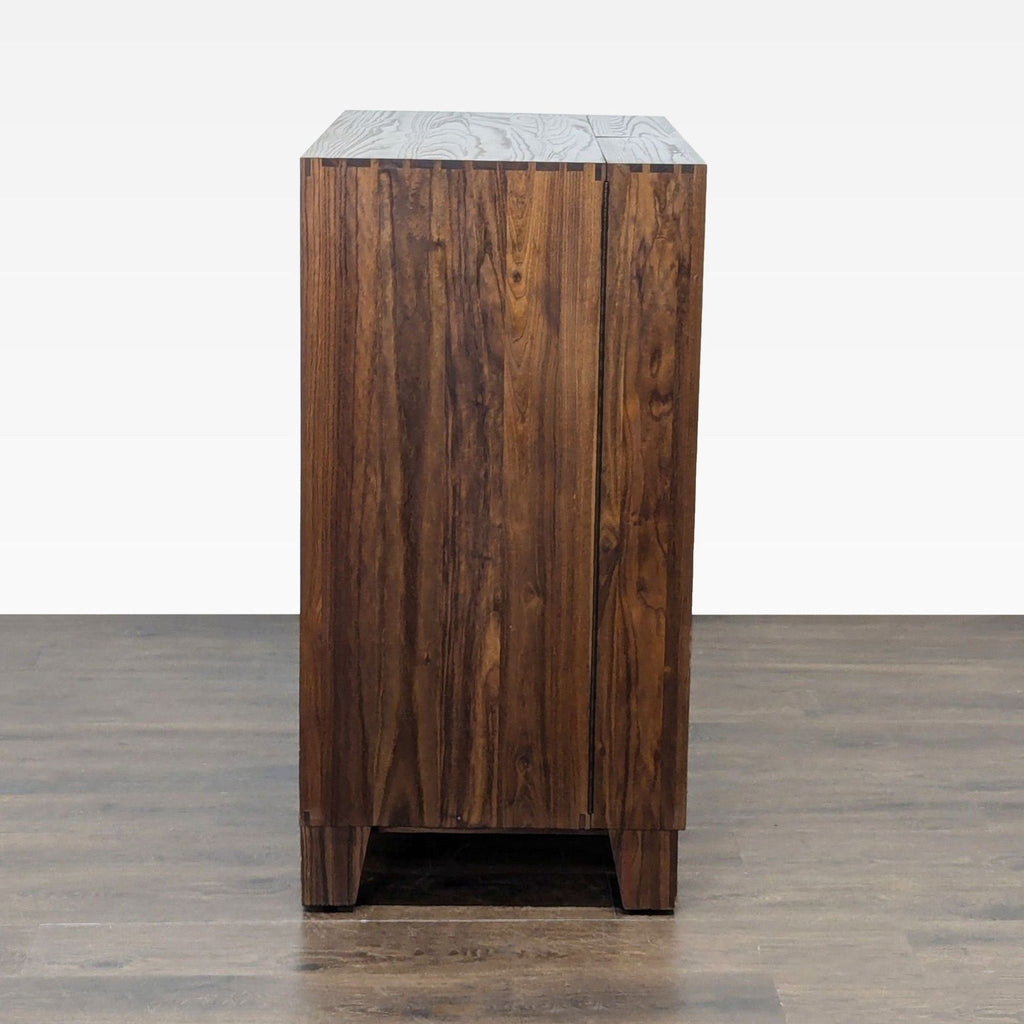 Crate & Barrel Marin Shiitake Bar Cabinet