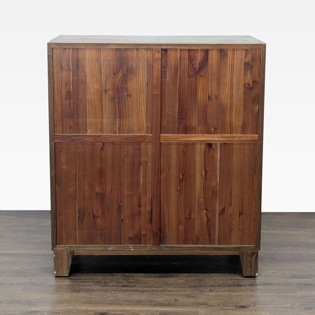 Crate & Barrel Marin Shiitake Bar Cabinet