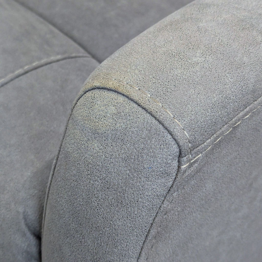 MotoMotion Power Recliner Lounge Chair in Gray