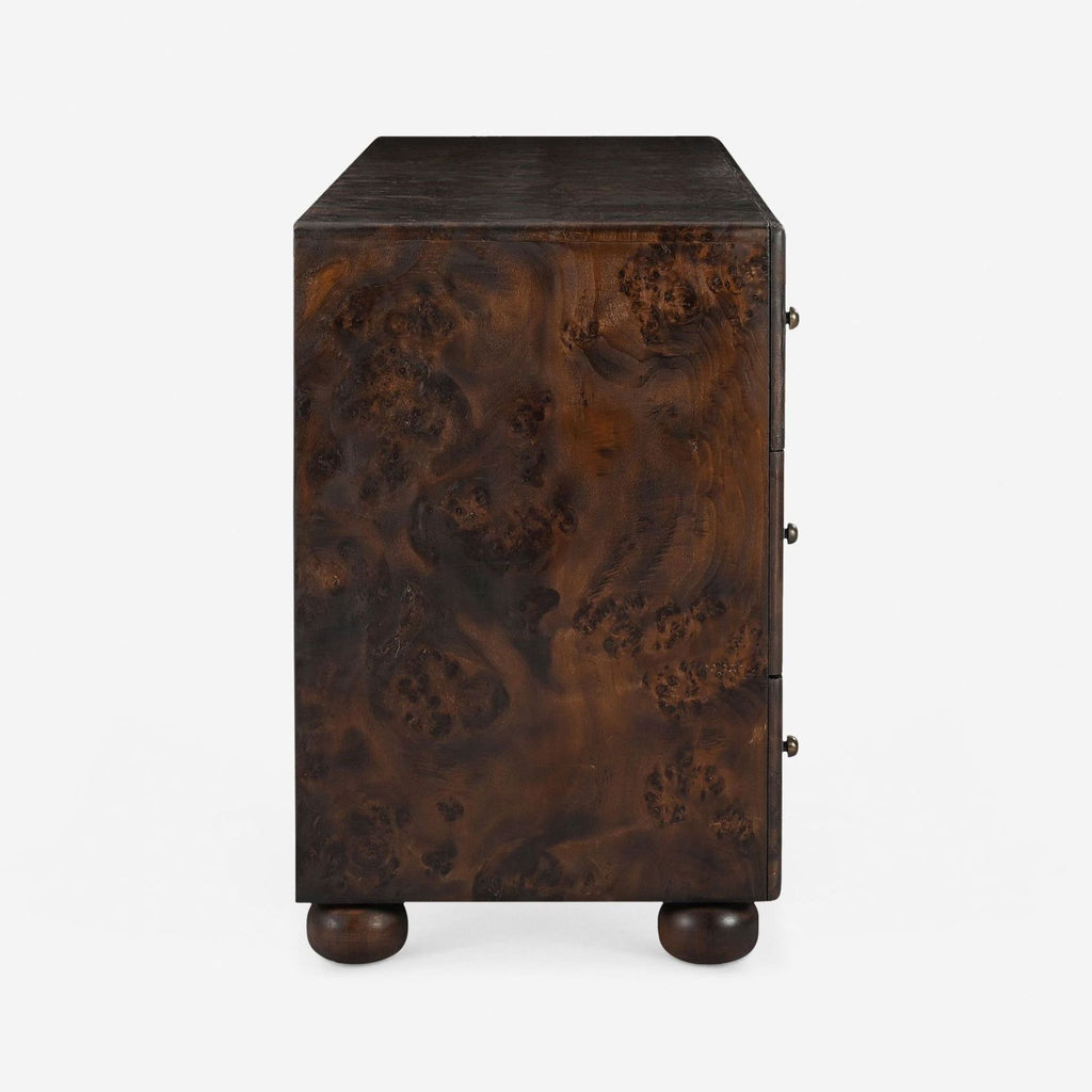 Lulu and Georgia Hobbes Dark Wood 6-Drawer Dresser