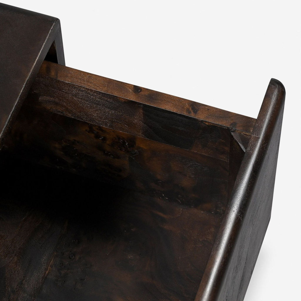 Lulu and Georgia Hobbes Dark Wood 6-Drawer Dresser