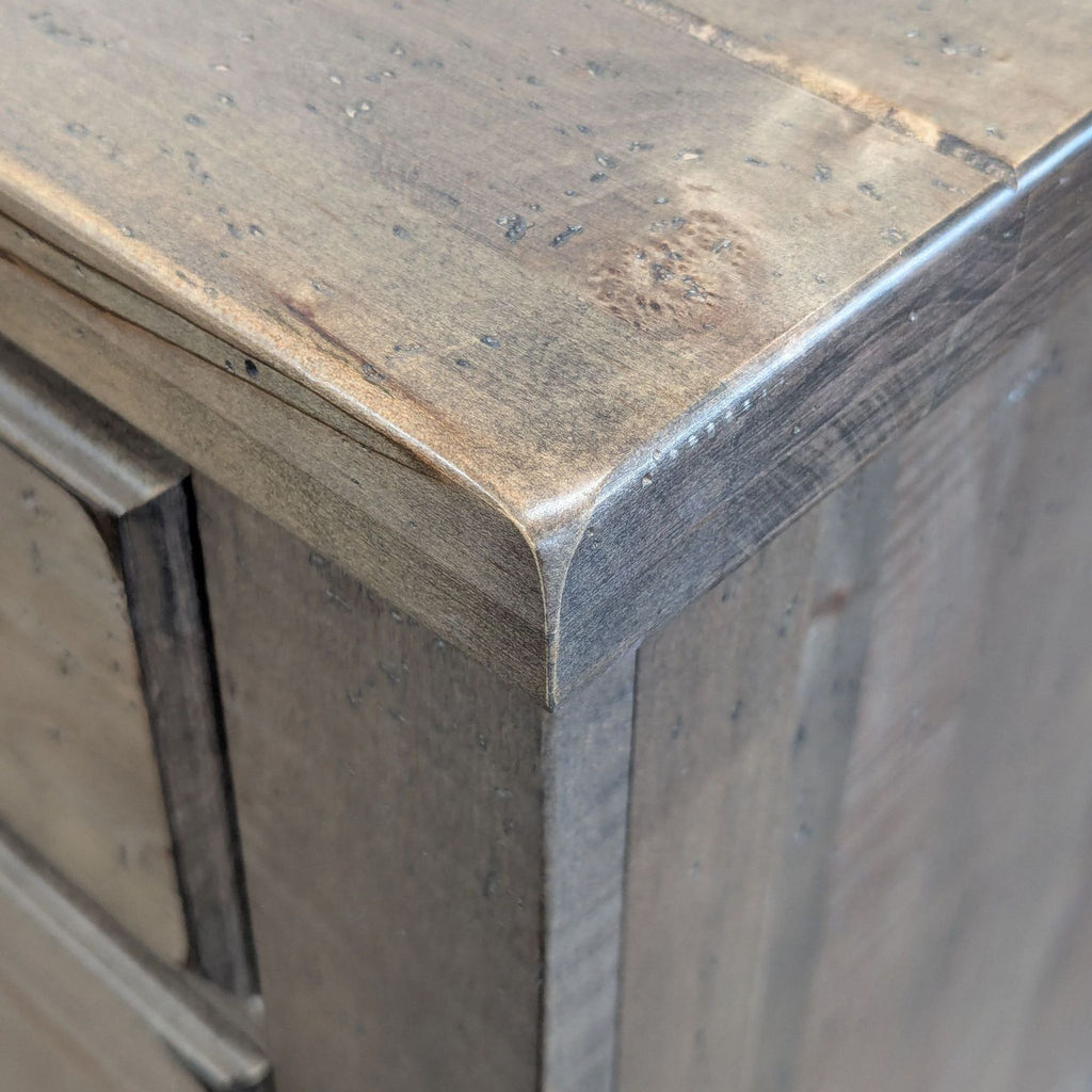 Vaughan Bassett Cool Rustic Clear Maple Three Drawer Nightstand - Accepted Offer (32.28% discount)
