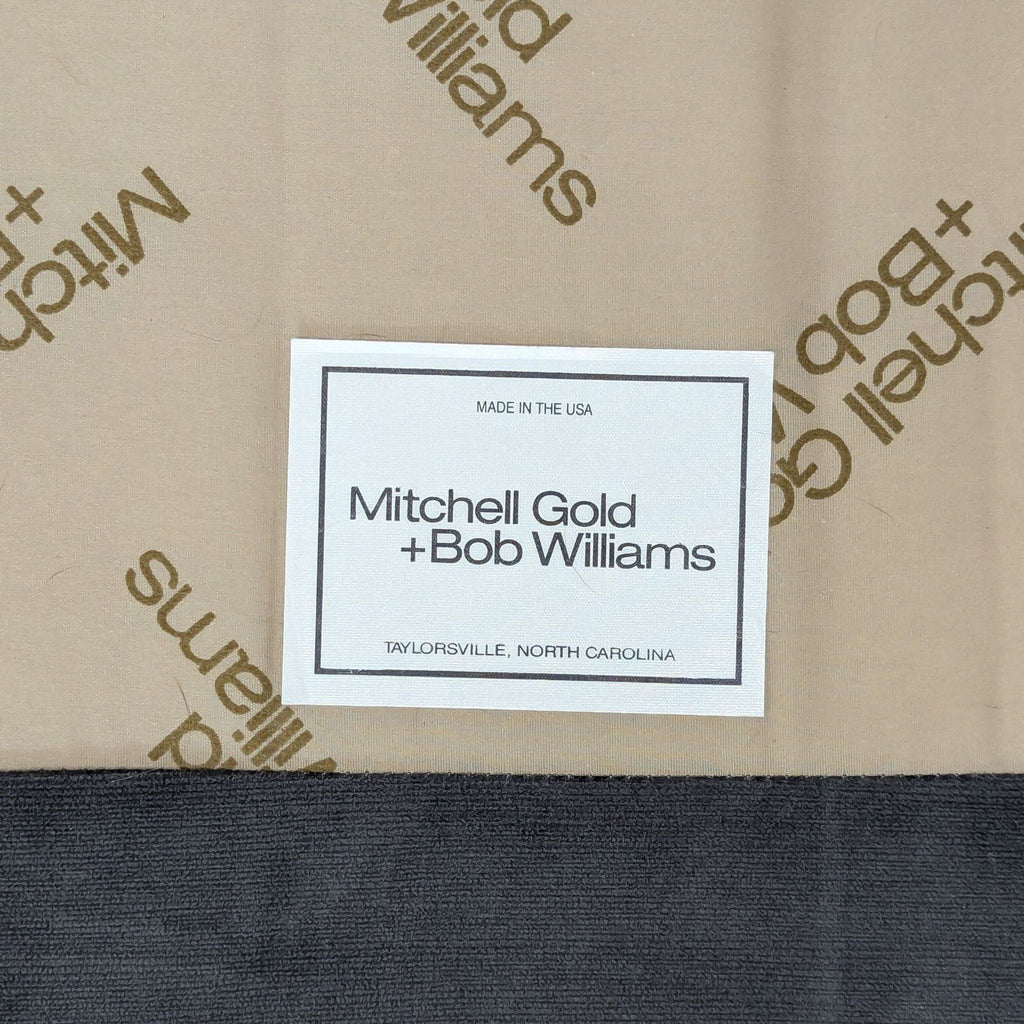 Mitchell Gold + Bob Williams Gray Velvet L-Shaped Sectional Sofa - Accepted Offer (27.84% discount)