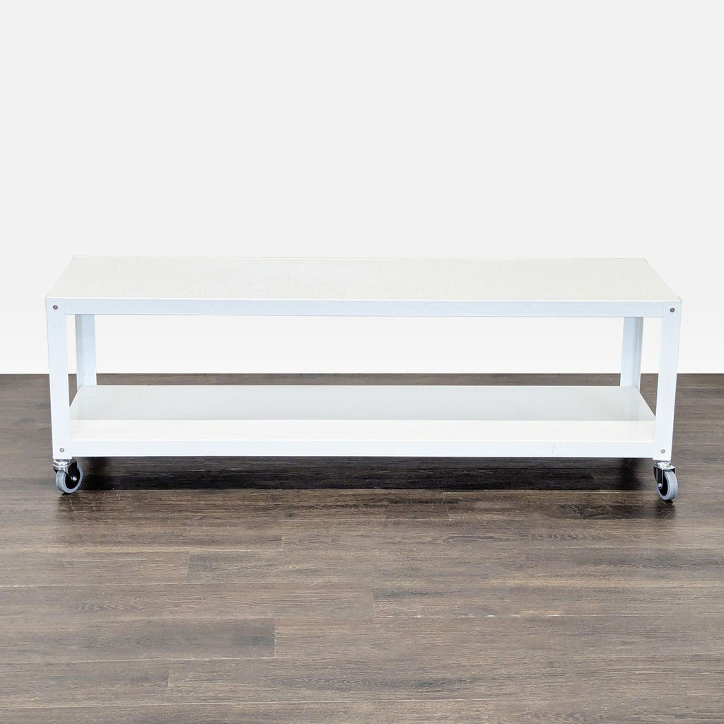 Two Tier Metal Coffee Table