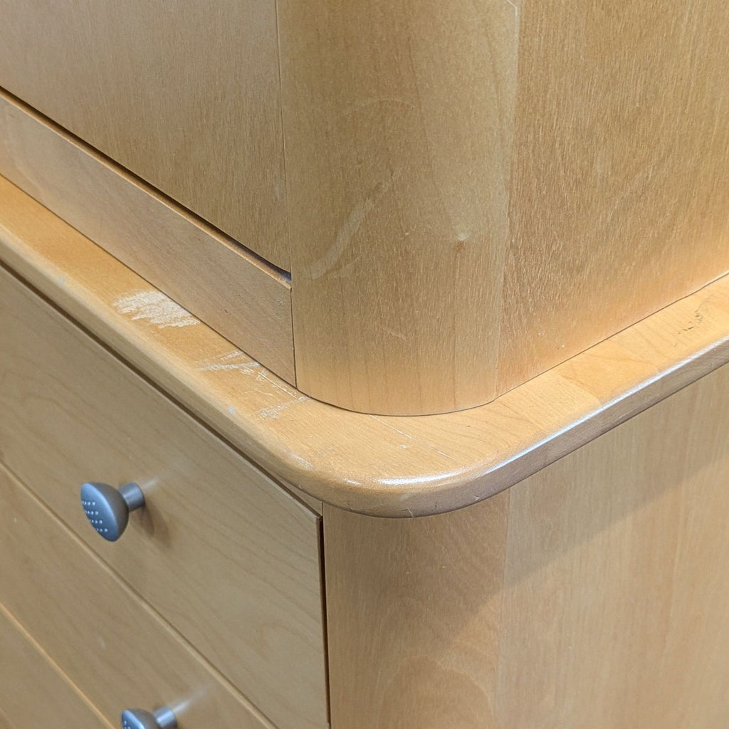 Huppe Three Drawer Hutch & Armoire
