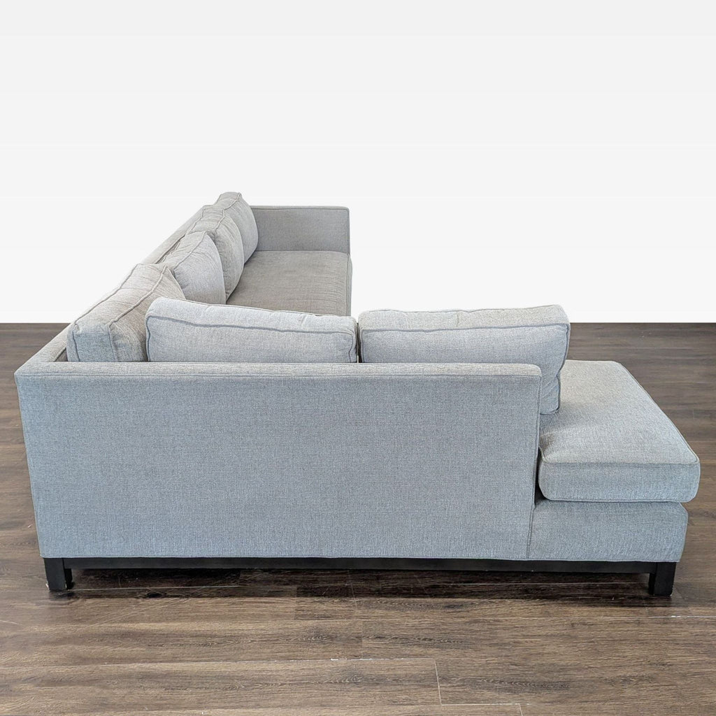 Mitchell Gold + Bob Williams Clifton Modern Gray Sectional Sofa