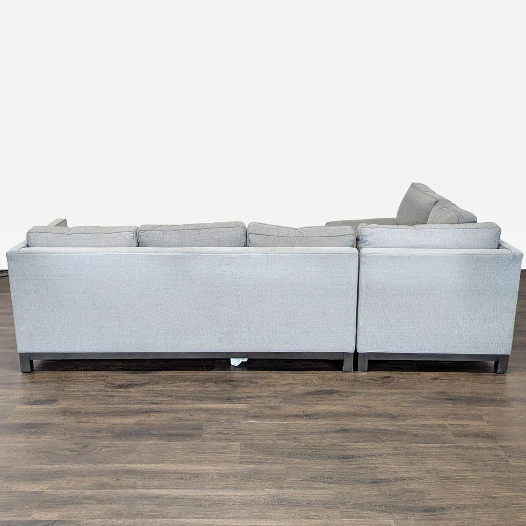 Mitchell Gold + Bob Williams Clifton Modern Gray Sectional Sofa
