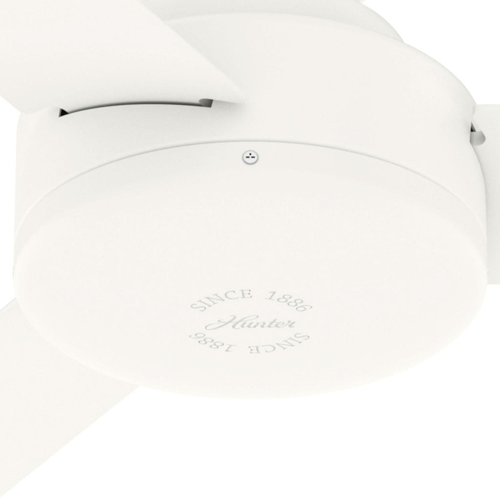 Hunter Presto 52-Inch Modern White Ceiling Fan - New in Box