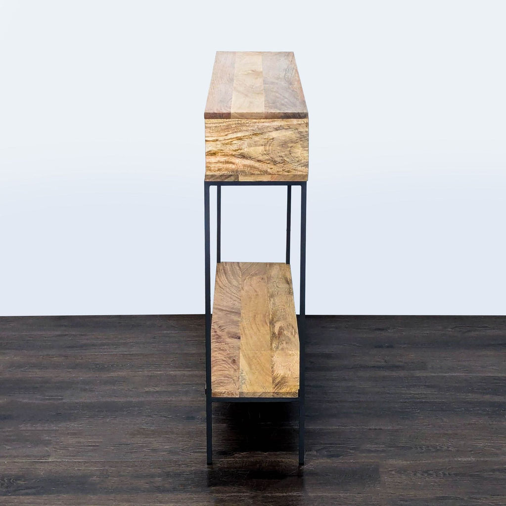 West Elm Rustic Open Skinny Console