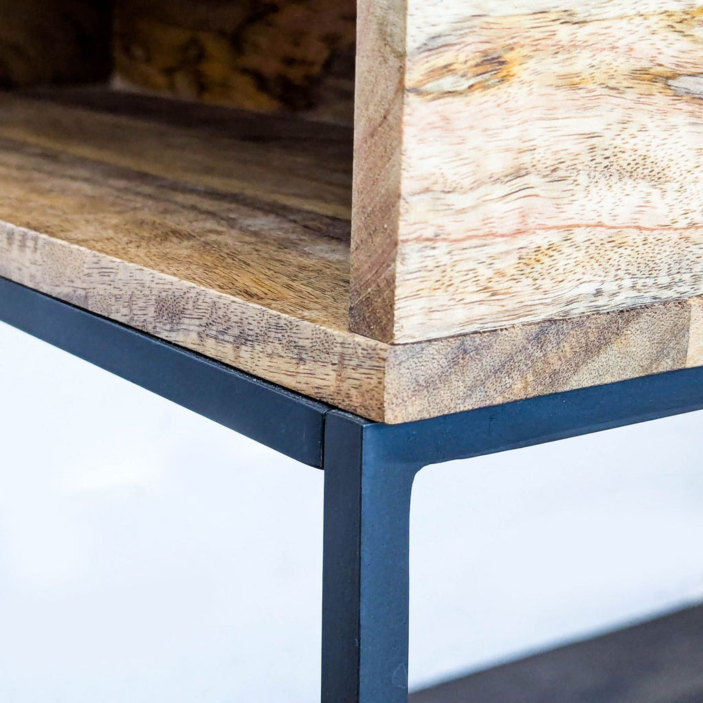 West Elm Rustic Open Skinny Console