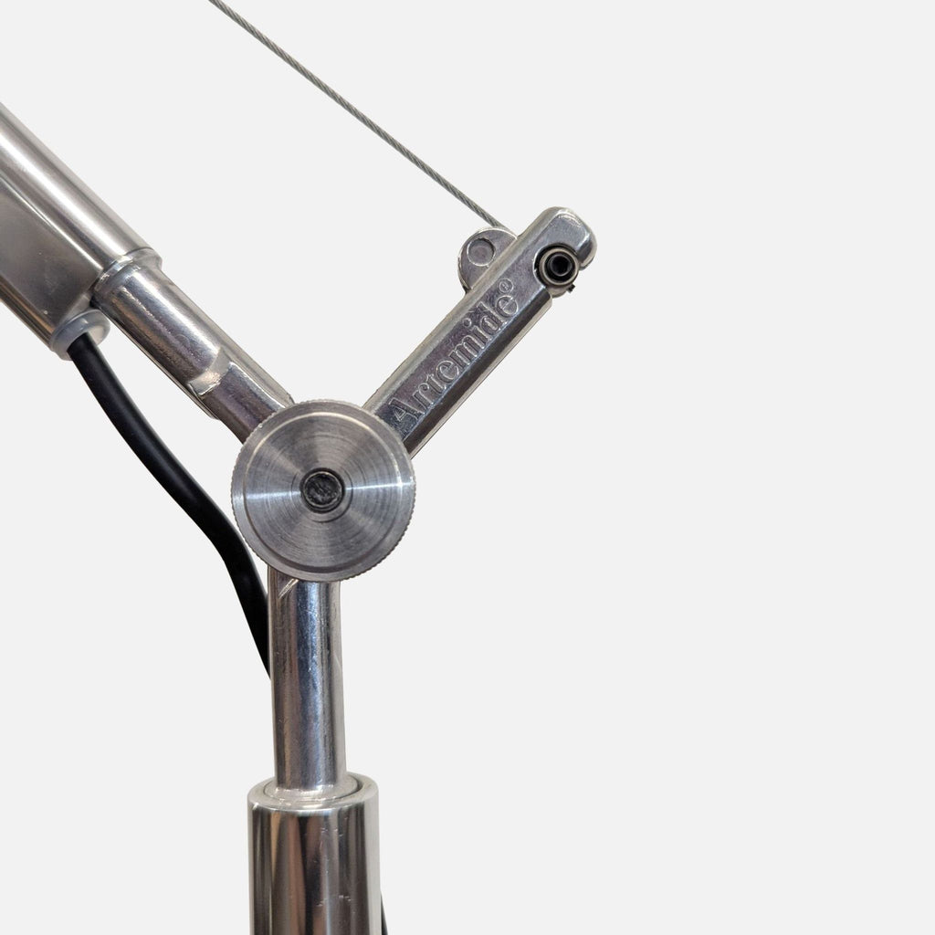 Artemide Tolomeo Adjustable Silver Floor Lamp – Modern Task Lighting