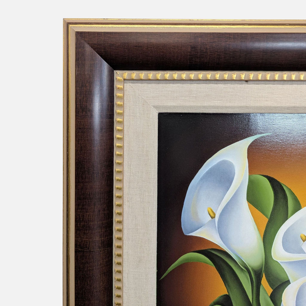 Noel Suarez Framed “Callas I” Still Life Print