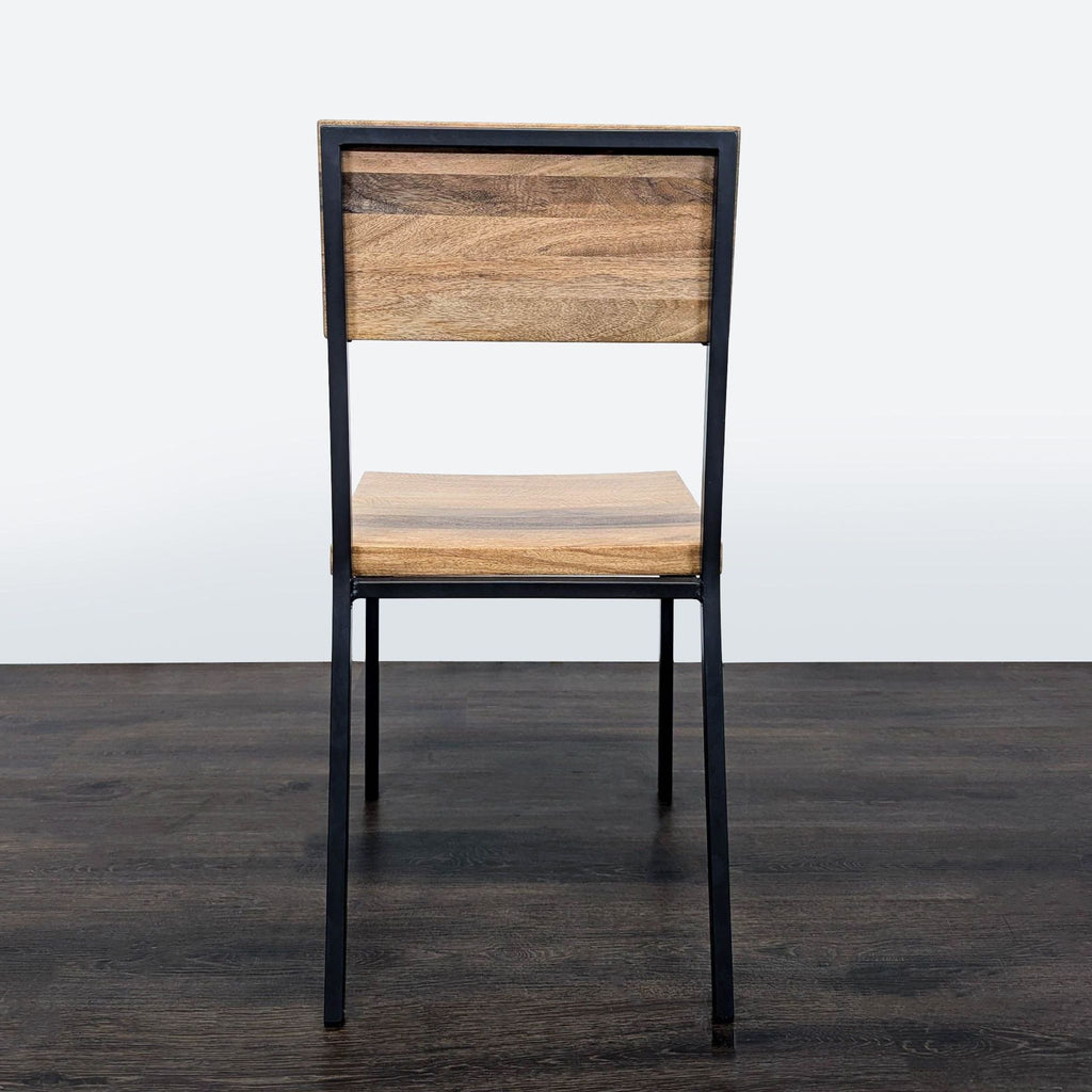 West Elm Modern Industrial 5-Piece Dining Set with Drop-Leaf Table