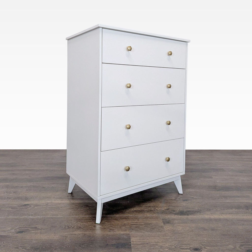 Pottery Barn Teen Keaton Four Drawer Modern Dresser
