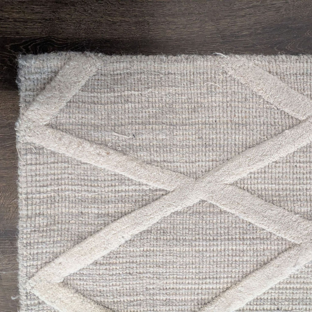 Signature Design by Ashley Modern Geometric Karah 8x10 Area Rug, Gray and Cream - Accepted Offer (44.44% discount)