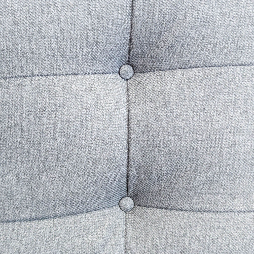 Crate & Barrel Petrie Modern Gray Sectional Sofa with Chaise - Accepted Offer (20.63% discount)