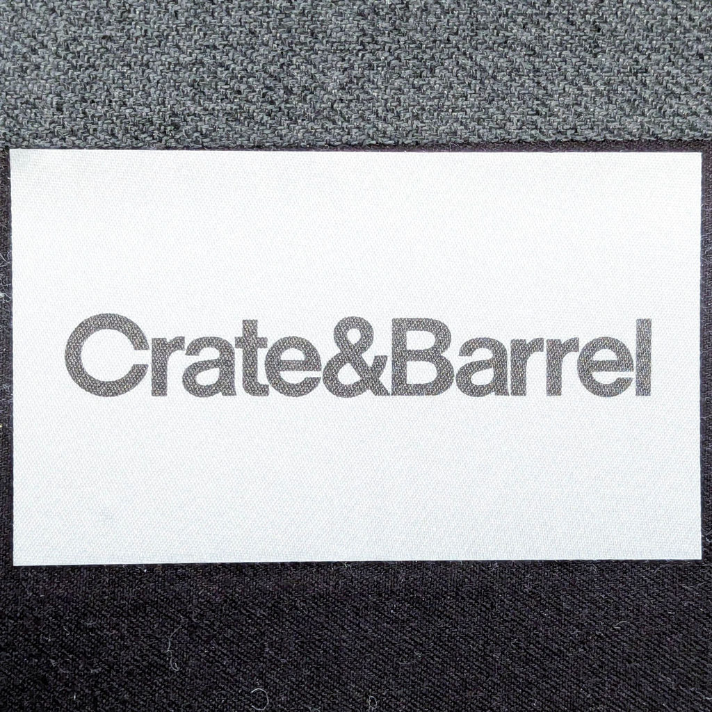 Crate & Barrel Petrie Modern Gray Sectional Sofa with Chaise - Accepted Offer (20.63% discount)