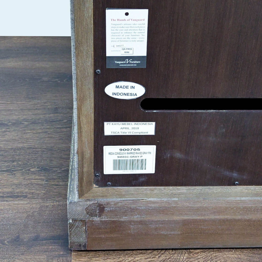 Vanguard Furniture Media Console