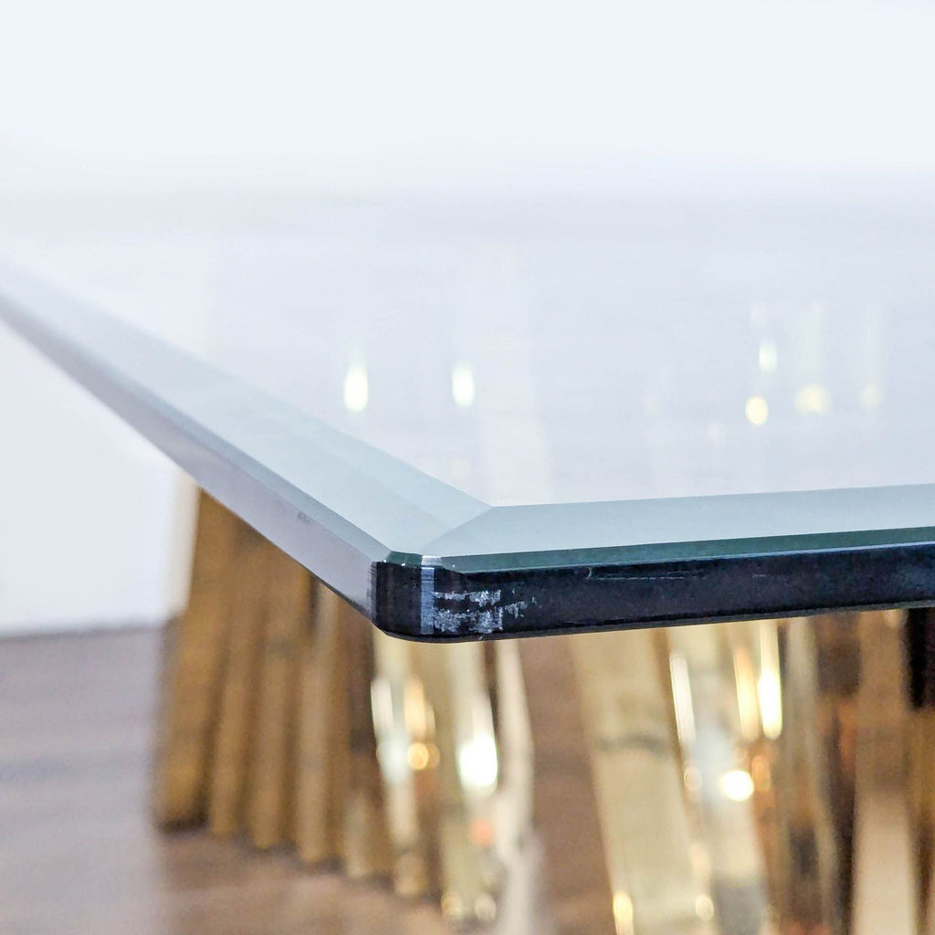 Willa Arlo Interiors Ammerman Glass Top Dining Table
