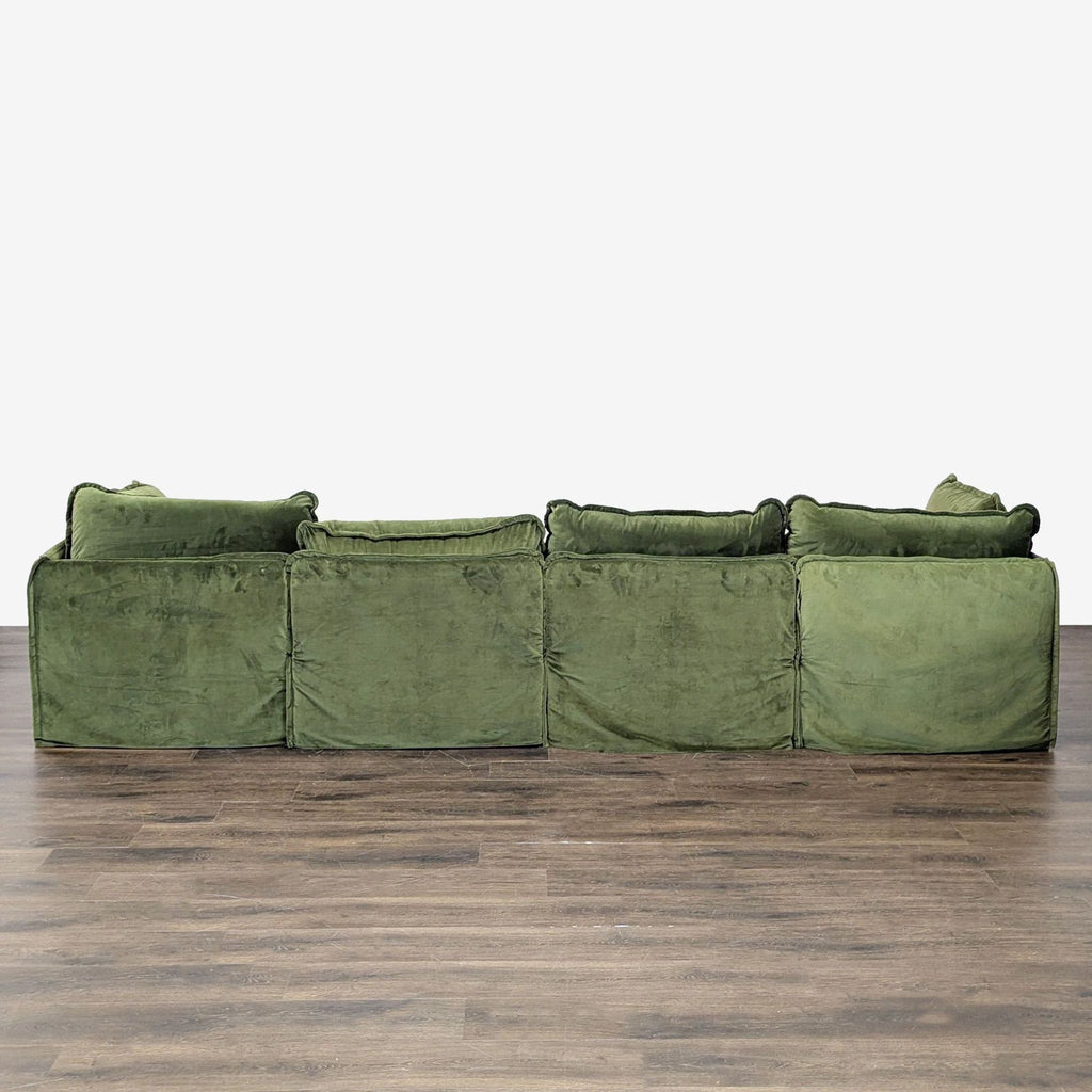 Anabei Modern Modular Washable Sectional in Olivine  - Accepted Offer (13.29% discount)