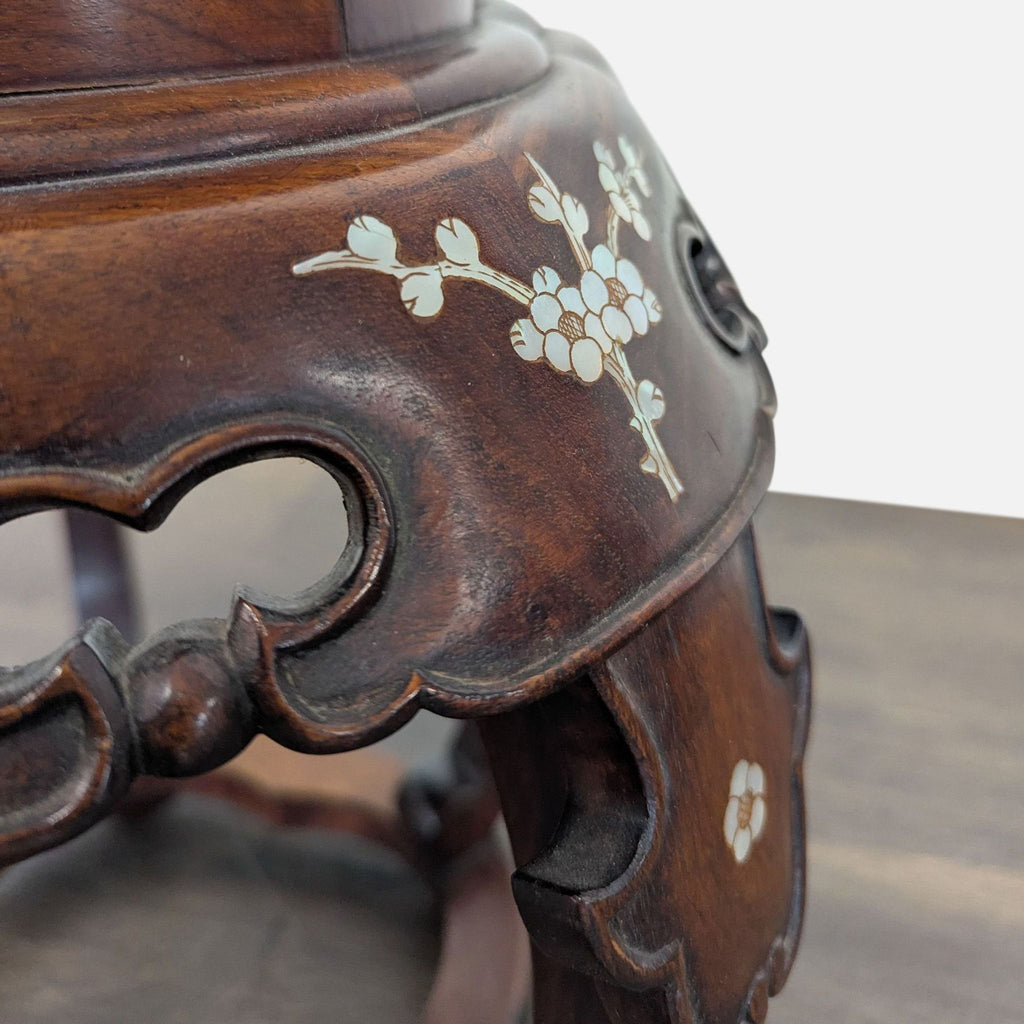 Chinese Inlaid Stool
