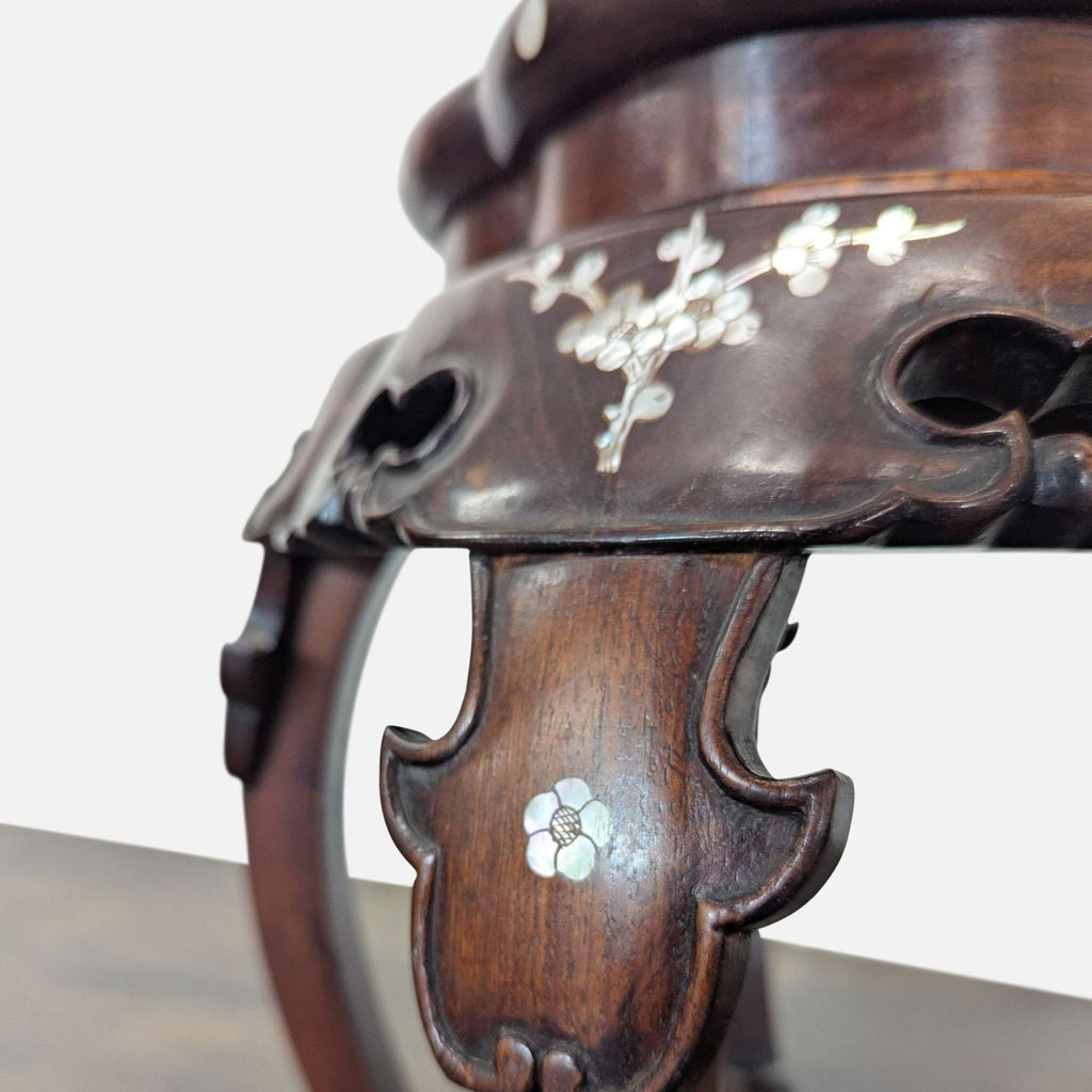 Chinese Inlaid Stool