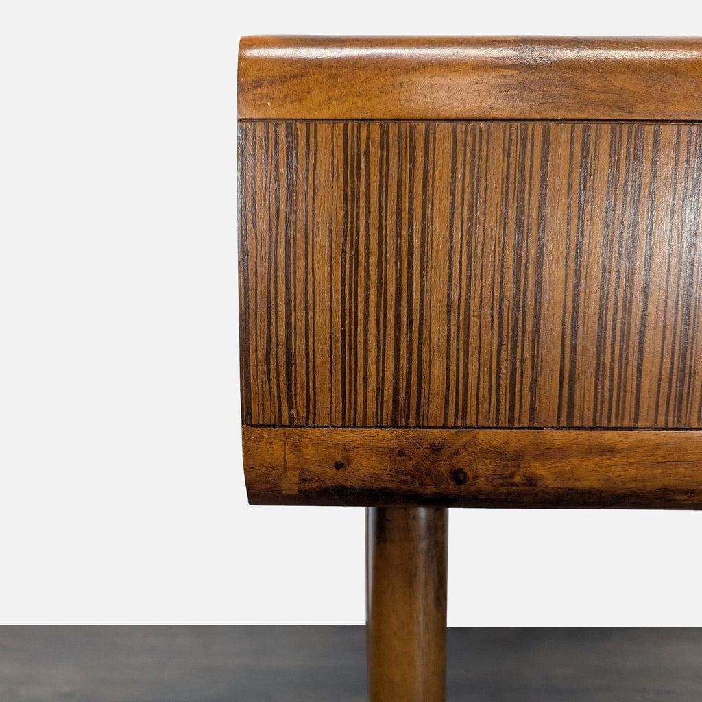 Pair of Mid-Century Open Shelf Nightstands