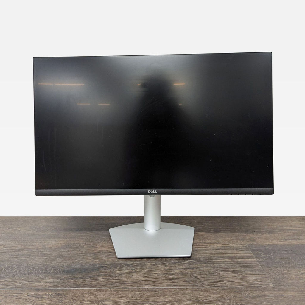 Dell S2721QS 27-inch 4K UHD monitor with slim bezels and adjustable stand, ideal for work or gaming setups.